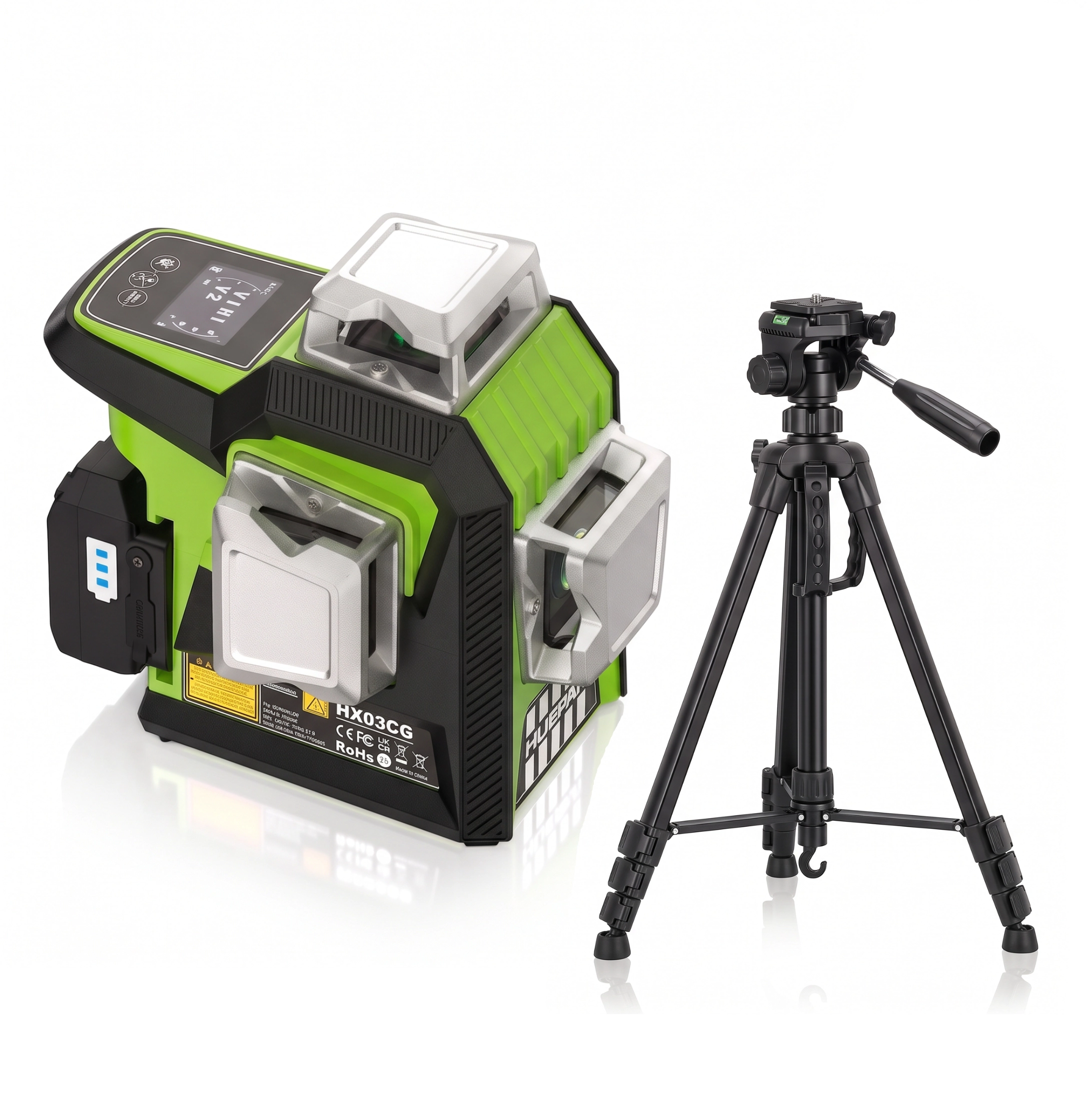 Huepar HX03CG + TPD14 Tripod combo