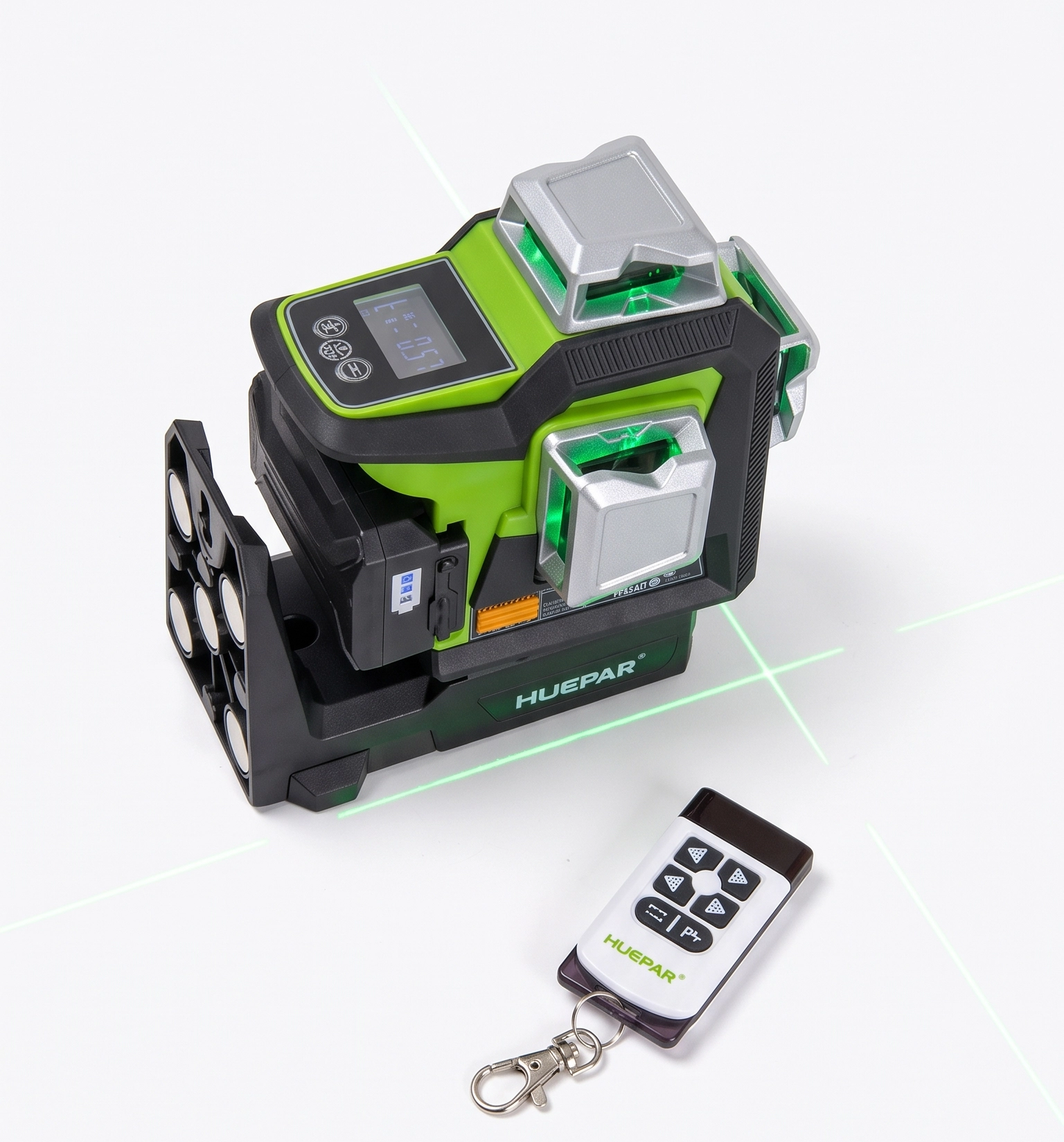 Huepar HX03CG-PRO Static Pivot point motorized 3D Laser Level - Image 2