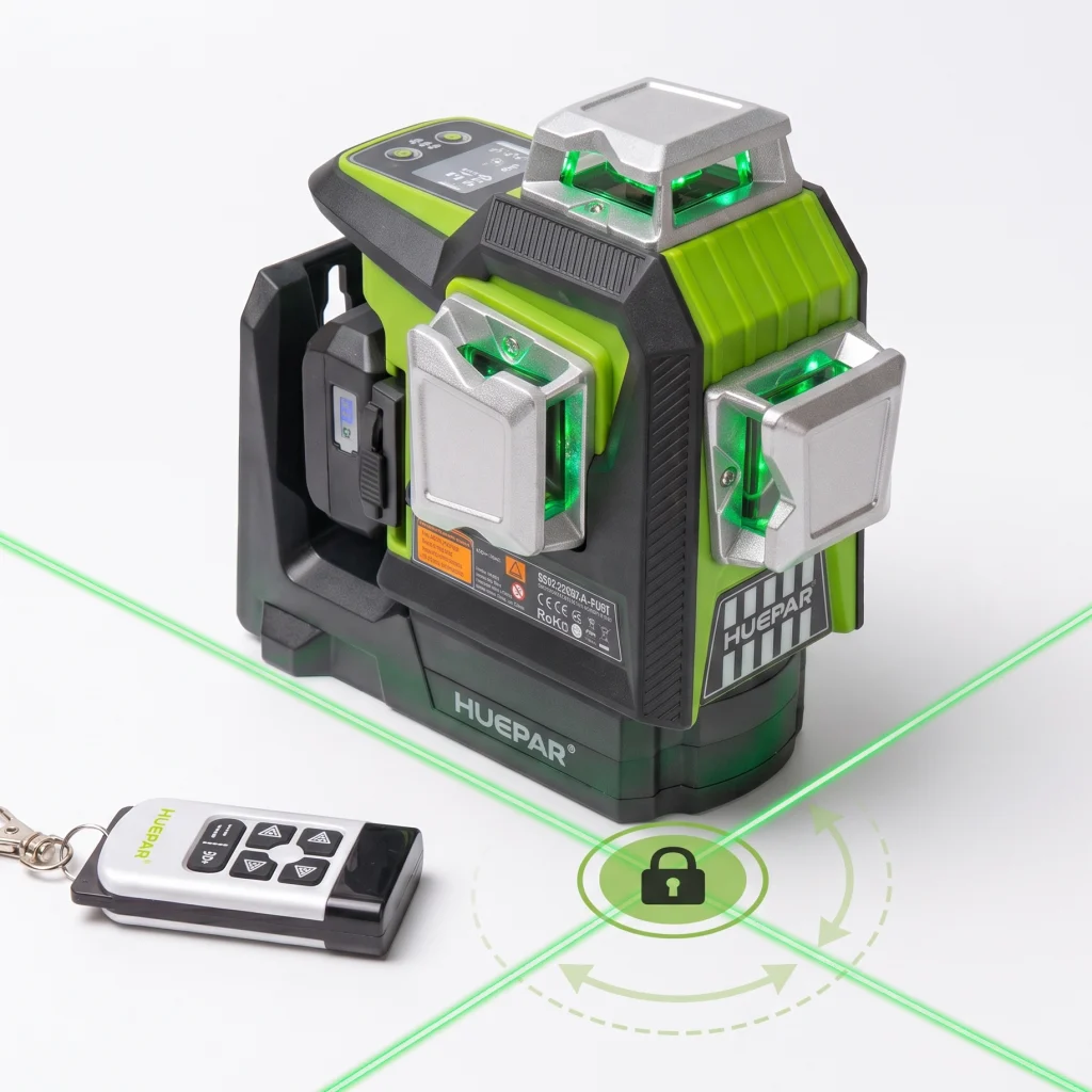 Huepar HX03CG-PRO Static Pivot point motorized 3D Laser Level